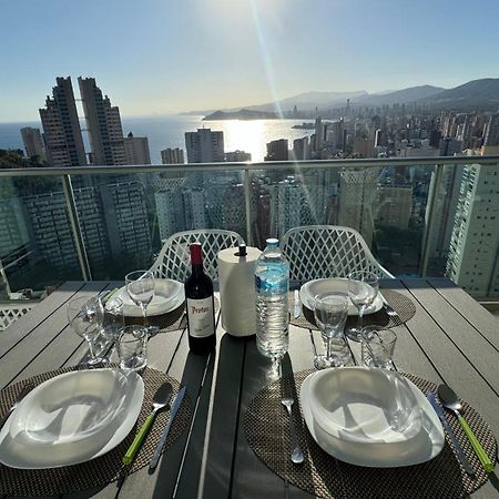 Highrise Apartment With Stunning Views From Private Balcony 85 Benidorm Exterior foto